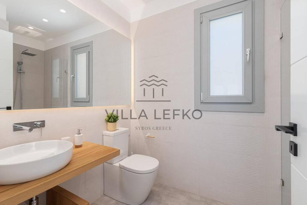 Villa Lefko Mégas Yialós-Nítes Екстериор снимка