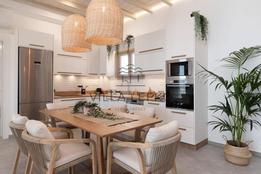 Villa Lefko Mégas Yialós-Nítes Екстериор снимка