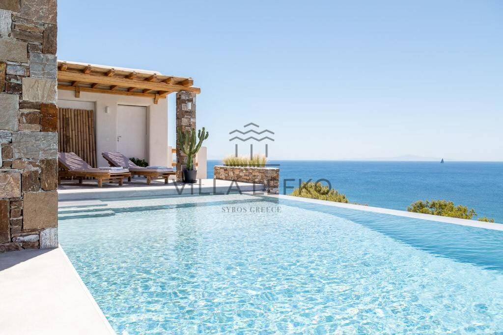 Villa Lefko Mégas Yialós-Nítes Екстериор снимка