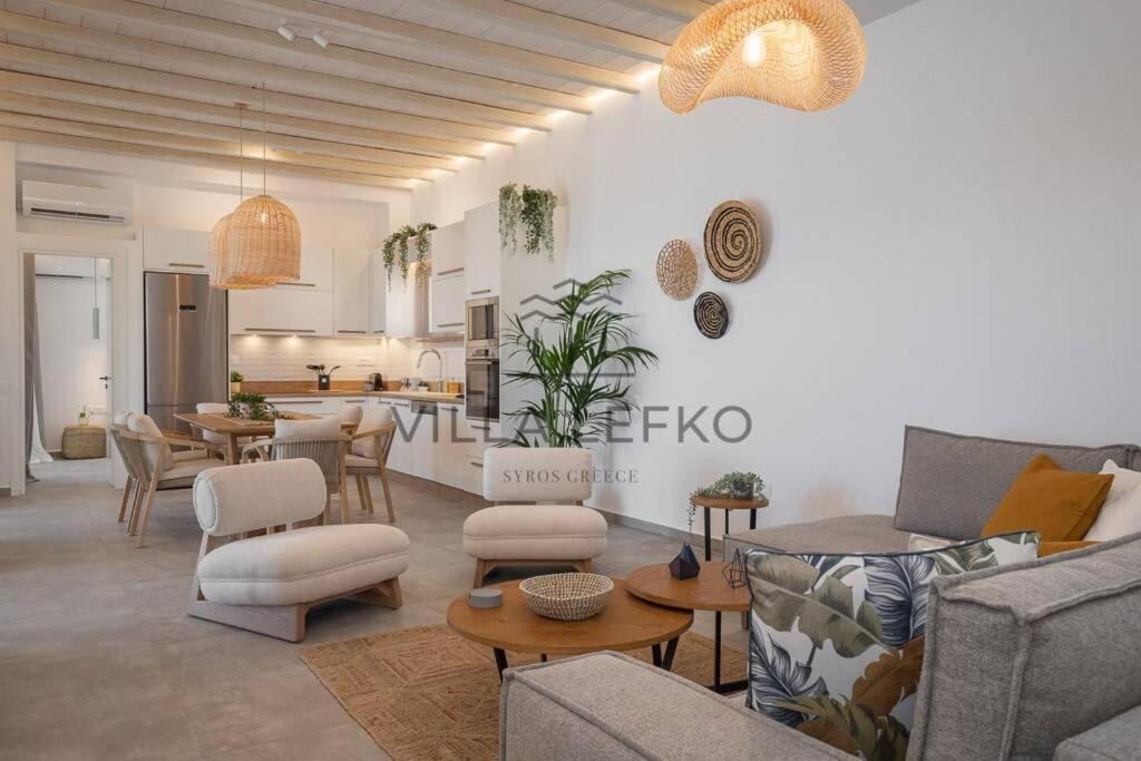 Villa Lefko Mégas Yialós-Nítes Екстериор снимка