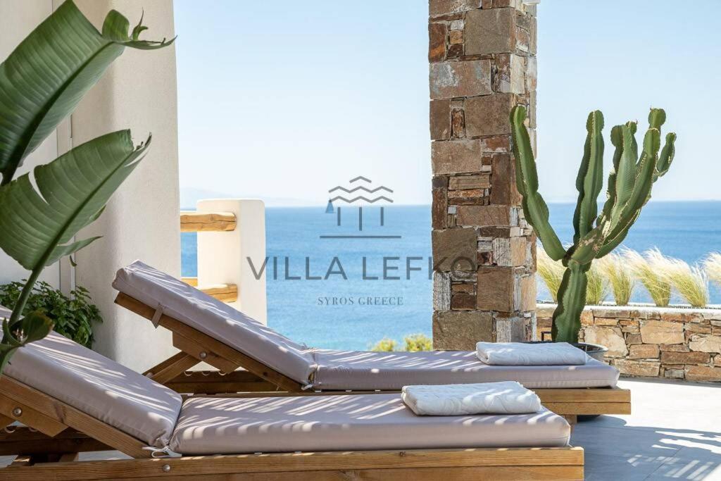 Villa Lefko Mégas Yialós-Nítes Екстериор снимка