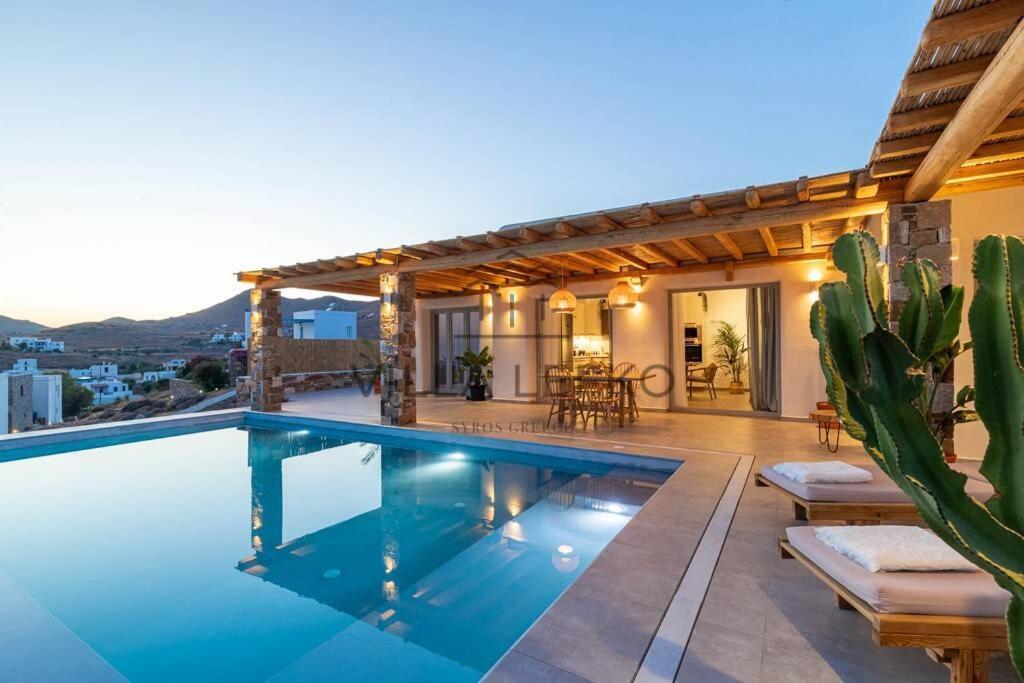Villa Lefko Mégas Yialós-Nítes Екстериор снимка