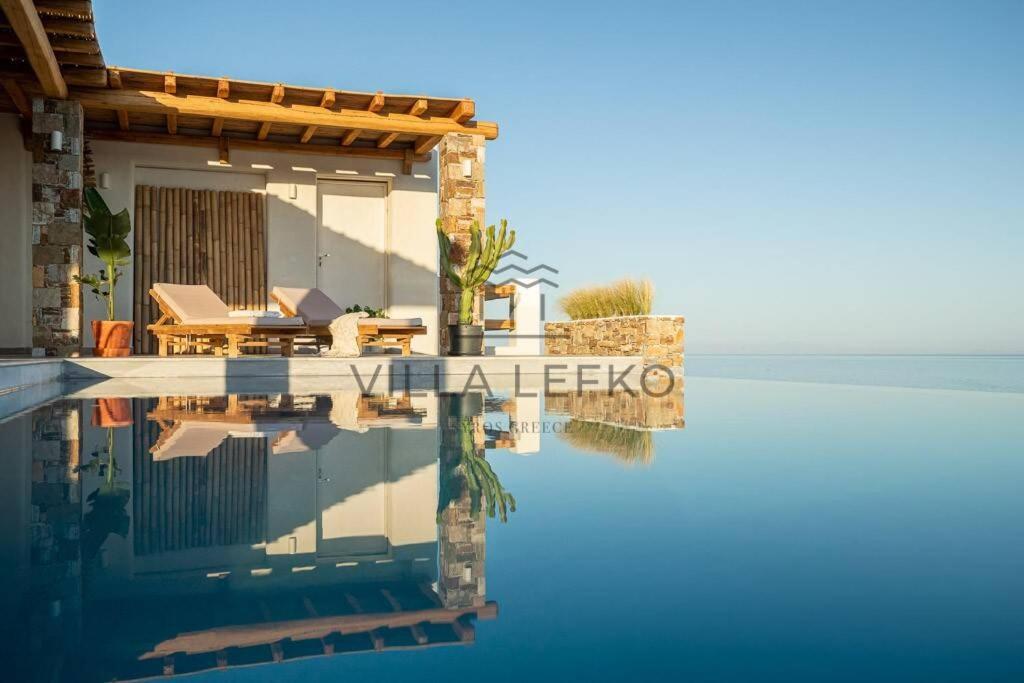 Villa Lefko Mégas Yialós-Nítes Екстериор снимка