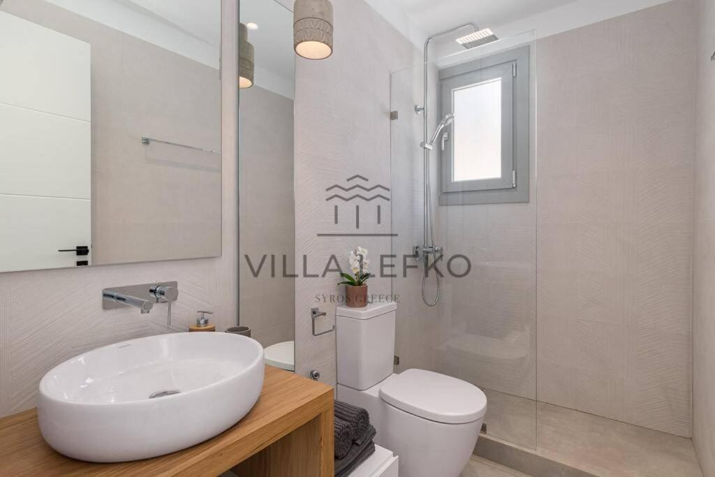Villa Lefko Mégas Yialós-Nítes Екстериор снимка