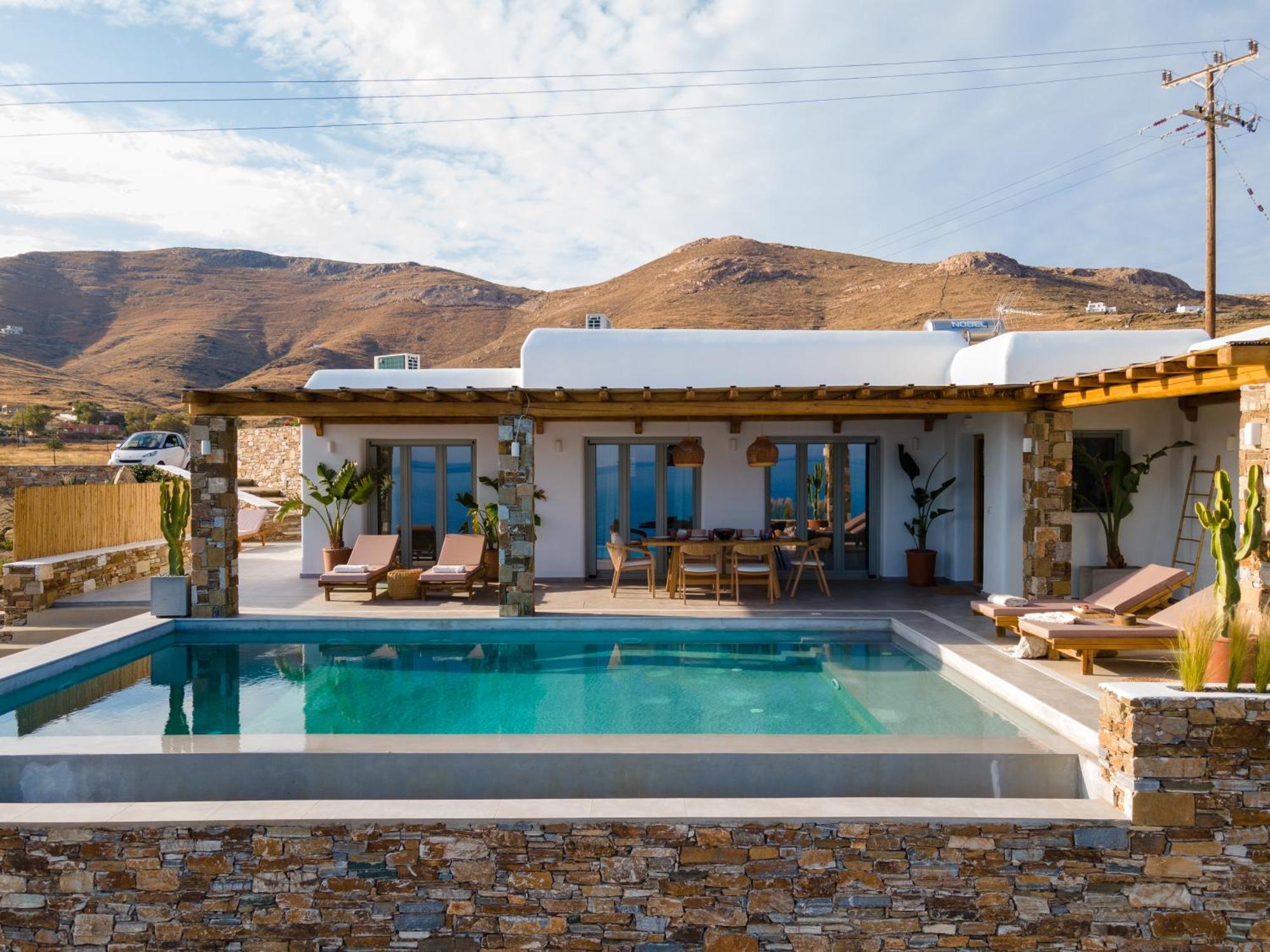Villa Lefko Mégas Yialós-Nítes Екстериор снимка